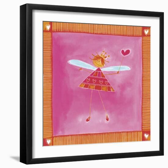 A Fairy Holding a Wand-null-Framed Giclee Print