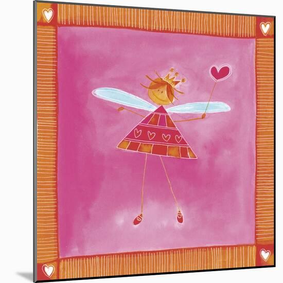 A Fairy Holding a Wand-null-Mounted Giclee Print