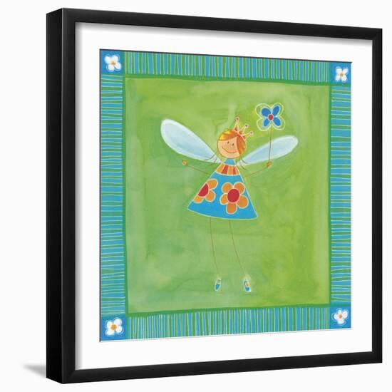 A Fairy Holding a Wand-null-Framed Giclee Print