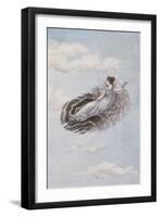 A Fairy Resting on a Feather-Amelia Jane Murray-Framed Giclee Print