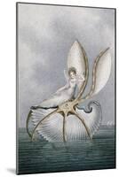 A Fairy Resting on a Shell-Amelia Jane Murray-Mounted Giclee Print