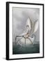 A Fairy Resting on a Shell-Amelia Jane Murray-Framed Giclee Print