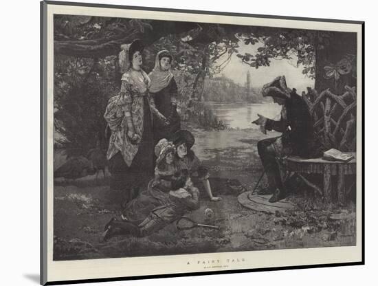 A Fairy Tale-Edward Frederick Brewtnall-Mounted Giclee Print