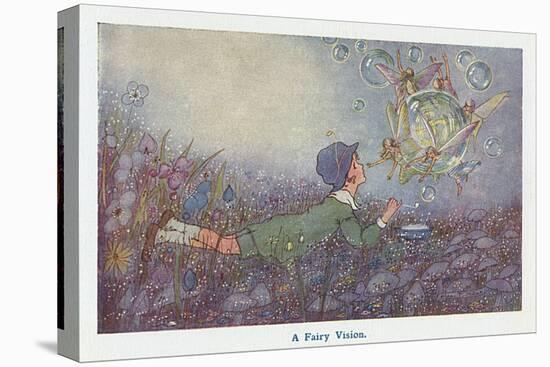 A Fairy Vision-Hilda T. Miller-Stretched Canvas