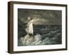 A Fairy Waving Her Magic Wand Across a Stormy Sea-Amelia Jane Murray-Framed Giclee Print