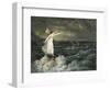 A Fairy Waving Her Magic Wand Across a Stormy Sea-Amelia Jane Murray-Framed Giclee Print