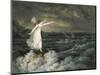 A Fairy Waving Her Magic Wand Across a Stormy Sea-Amelia Jane Murray-Mounted Giclee Print