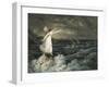 A Fairy Waving Her Magic Wand Across a Stormy Sea-Amelia Jane Murray-Framed Giclee Print