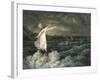 A Fairy Waving Her Magic Wand Across a Stormy Sea-Amelia Jane Murray-Framed Giclee Print