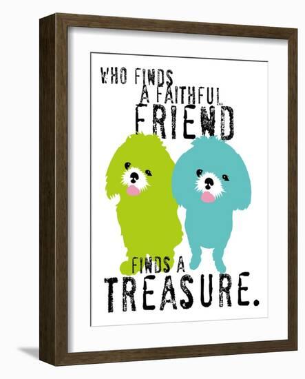 A Faithful Friend-Ginger Oliphant-Framed Art Print