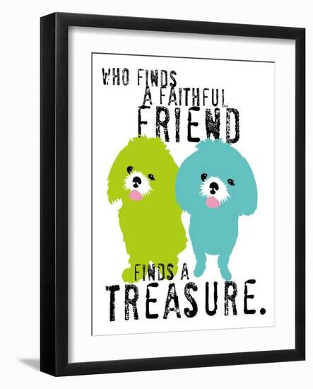 A Faithful Friend-Ginger Oliphant-Framed Art Print