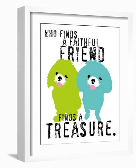 A Faithful Friend-Ginger Oliphant-Framed Art Print