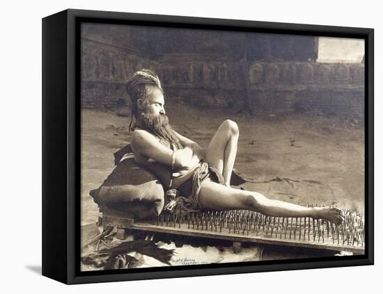 A Fakir of Holy Benares, India, 1907-Herbert Ponting-Framed Stretched Canvas