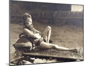 A Fakir of Holy Benares, India, 1907-Herbert Ponting-Mounted Premium Photographic Print