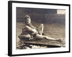 A Fakir of Holy Benares, India, 1907-Herbert Ponting-Framed Photographic Print