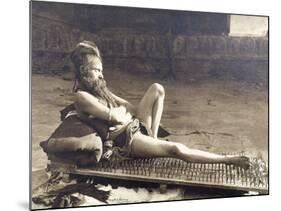 A Fakir of Holy Benares, India, 1907-Herbert Ponting-Mounted Photographic Print