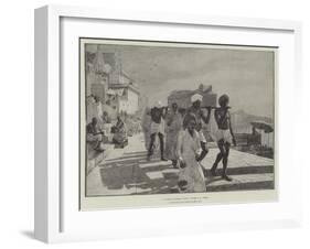 A Fakir's Funeral, India-Edwin Lord Weeks-Framed Giclee Print