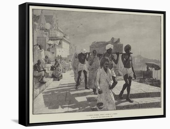 A Fakir's Funeral, India-Edwin Lord Weeks-Framed Stretched Canvas