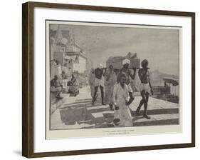 A Fakir's Funeral, India-Edwin Lord Weeks-Framed Giclee Print