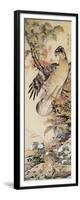 A Falcon-Jakuchu Ito-Framed Giclee Print