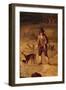 A Falconer (Oil on Canvas)-Jan Wynants-Framed Giclee Print