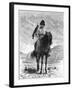 A Falconer, Turkestan, 19th Century-Delort-Framed Giclee Print