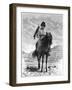 A Falconer, Turkestan, 19th Century-Delort-Framed Giclee Print