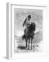 A Falconer, Turkestan, 19th Century-Delort-Framed Giclee Print