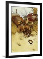 A Fall's a Hawful Thing-Cecil Aldin-Framed Giclee Print