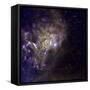 A False-color Image of the Star AE Aurigae-Stocktrek Images-Framed Stretched Canvas