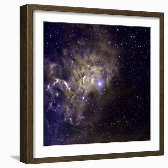 A False-color Image of the Star AE Aurigae-Stocktrek Images-Framed Photographic Print