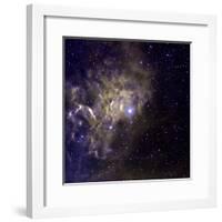 A False-color Image of the Star AE Aurigae-Stocktrek Images-Framed Photographic Print