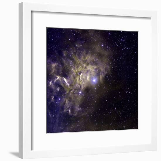 A False-color Image of the Star AE Aurigae-Stocktrek Images-Framed Photographic Print