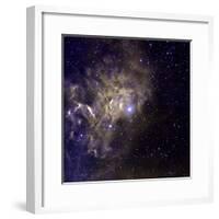 A False-color Image of the Star AE Aurigae-Stocktrek Images-Framed Photographic Print