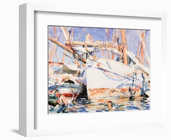 A Falucho-John Singer Sargent-Framed Giclee Print