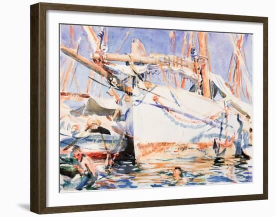 A Falucho-John Singer Sargent-Framed Giclee Print