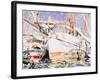 A Falucho-John Singer Sargent-Framed Giclee Print