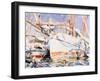 A Falucho-John Singer Sargent-Framed Giclee Print