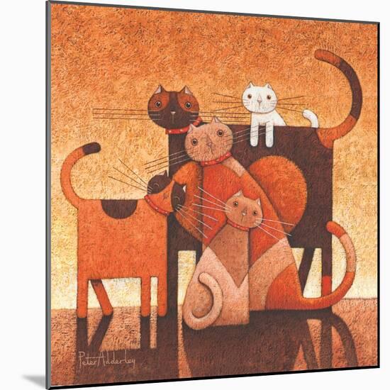 A Family Affair-Peter Adderley-Mounted Art Print