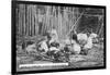 A Family at Work, Catamarca, Argentina, Early 20th Century-null-Framed Giclee Print