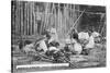 A Family at Work, Catamarca, Argentina, Early 20th Century-null-Stretched Canvas