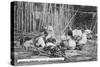 A Family at Work, Catamarca, Argentina, Early 20th Century-null-Stretched Canvas