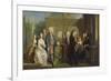 A Family Conversation Piece, C.1730-Joseph Highmore-Framed Giclee Print