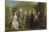 A Family Conversation Piece, C.1730-Joseph Highmore-Mounted Giclee Print