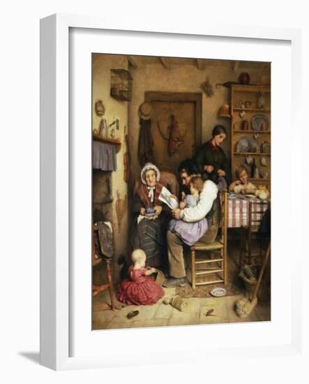 A Family Gathering-Joseph Clark-Framed Giclee Print