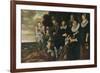 'A Family Group in a Landscape', 1647-50-Frans Hals-Framed Giclee Print