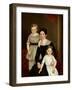 A Family Group, late 1840s-American School-Framed Giclee Print