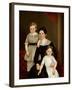 A Family Group, late 1840s-American School-Framed Giclee Print