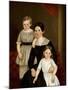 A Family Group, late 1840s-American School-Mounted Giclee Print