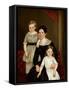 A Family Group, late 1840s-American School-Framed Stretched Canvas